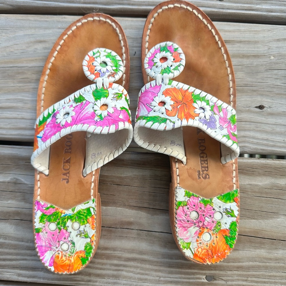 Jack Rogers Jacks leather sandal